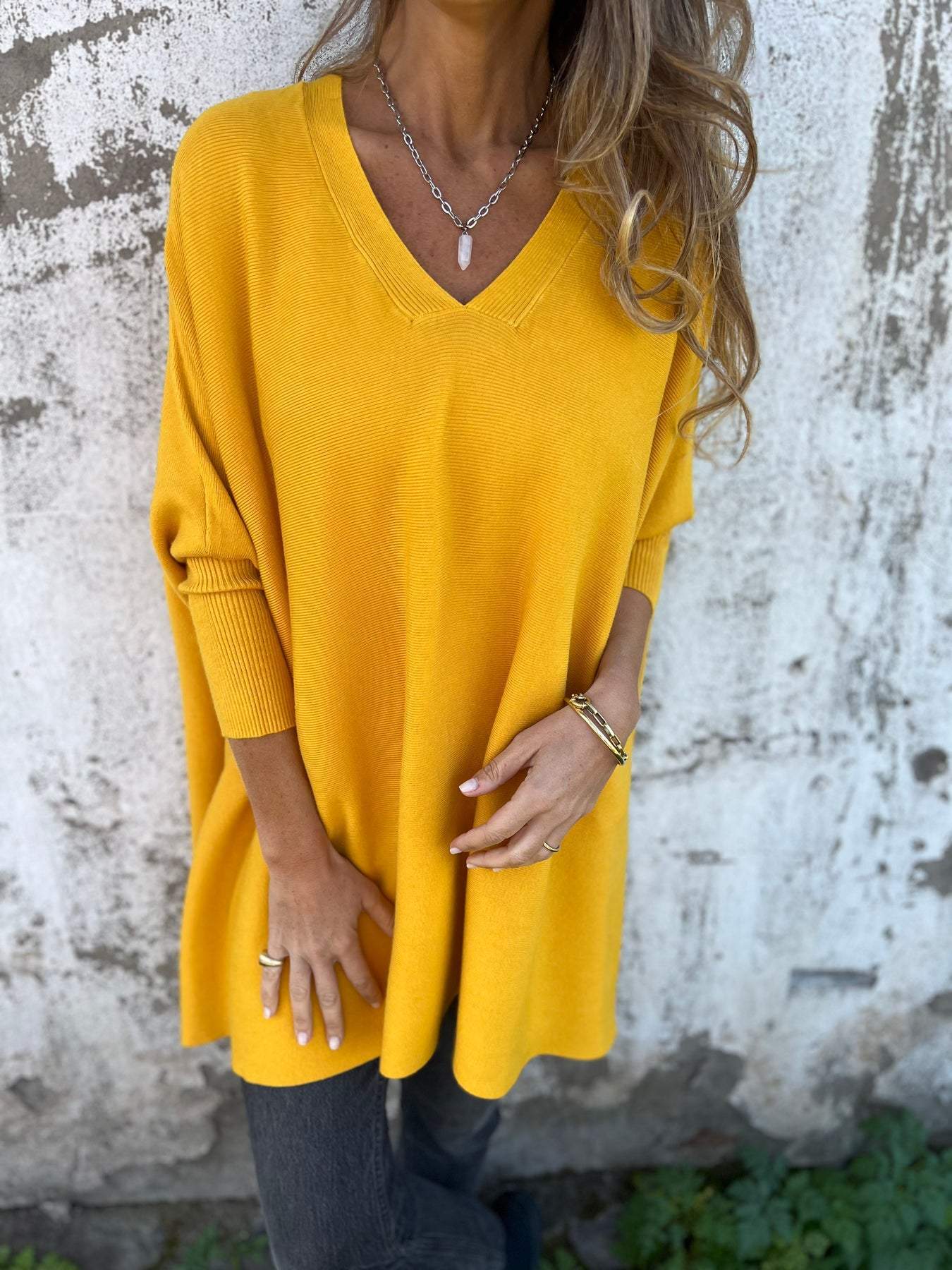 Pull ample pour femme, doux, mode automne