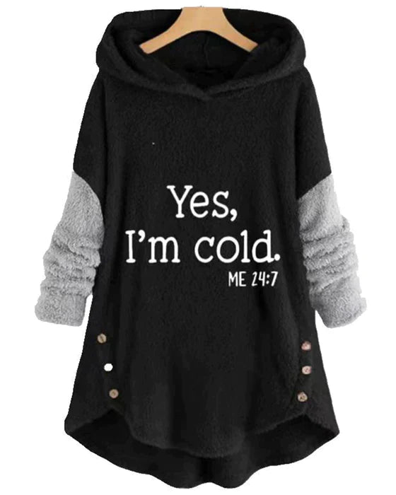 Hoodie d'hiver doux pour femme Jasmine