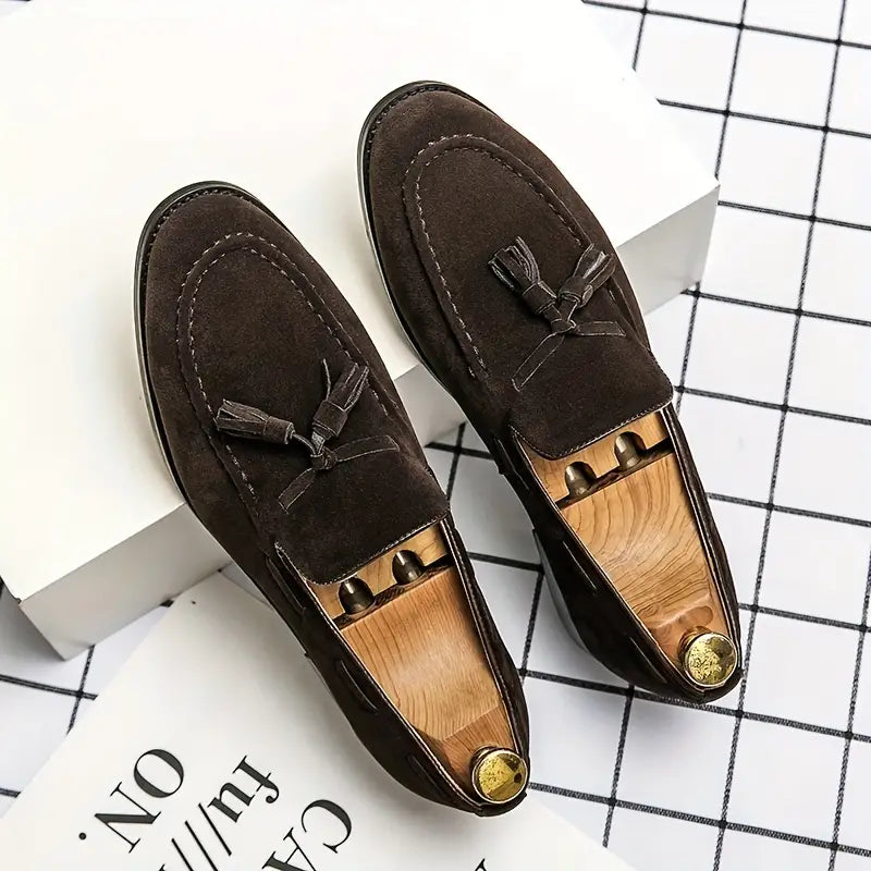 Chaussons homme style vintage