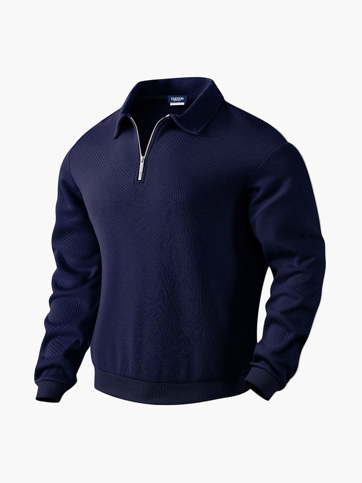 Pull demi-zippé élégant pour hommes
