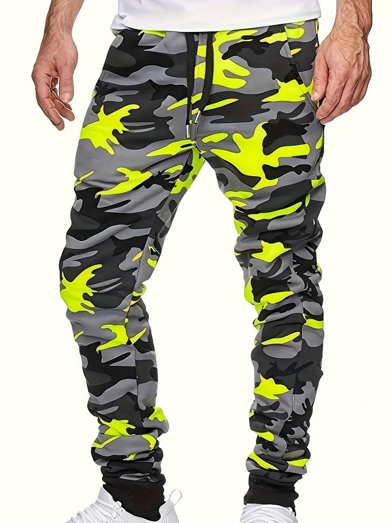 Jogging Fille Camouflage Avec Poches