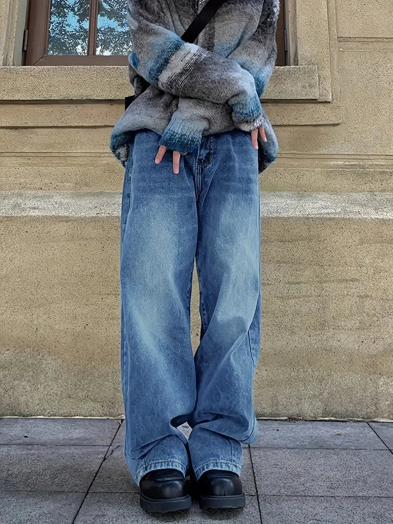 Amara - Style Streetwear Jeans Décontracté