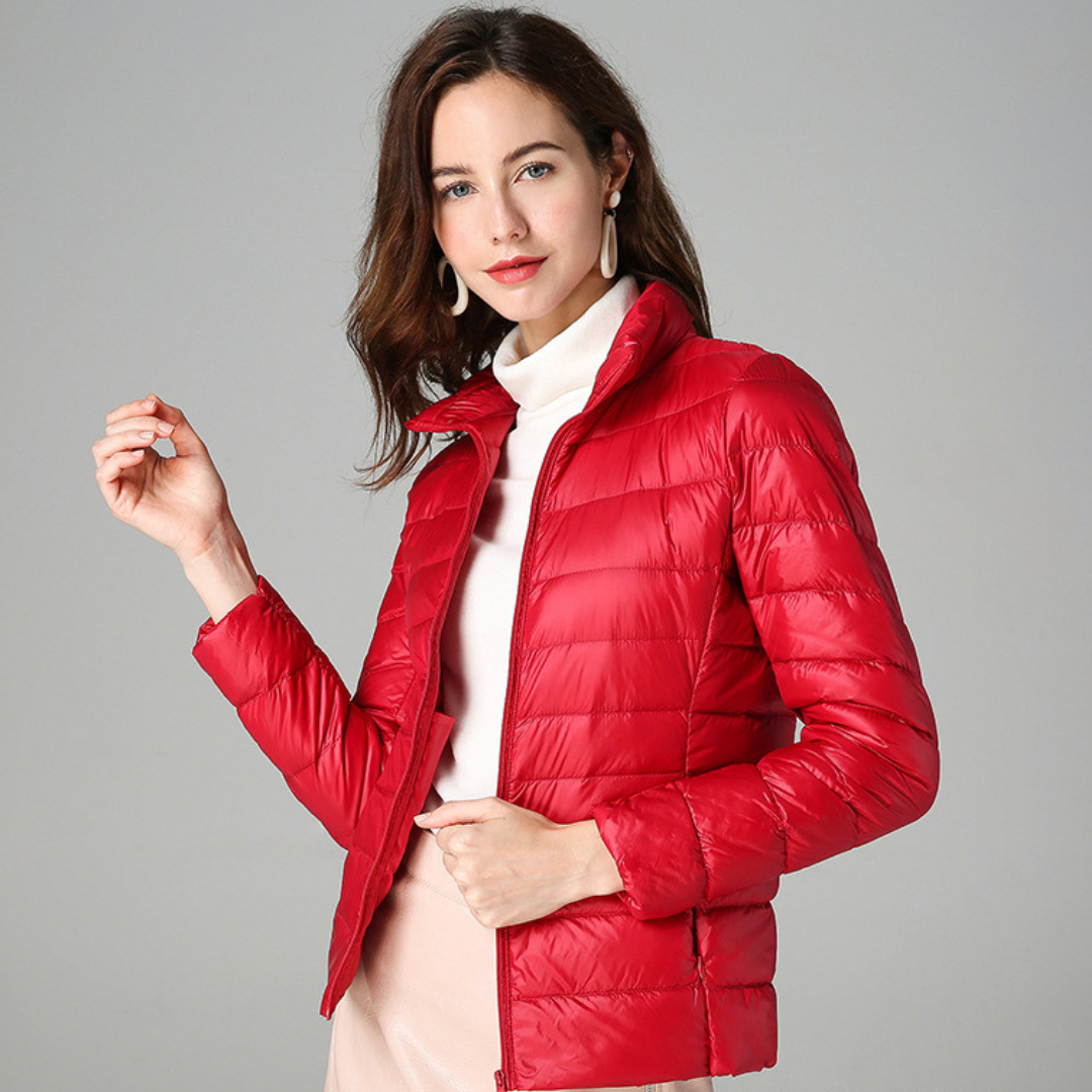 Veste pour femme légère mi-saison coupe moderne