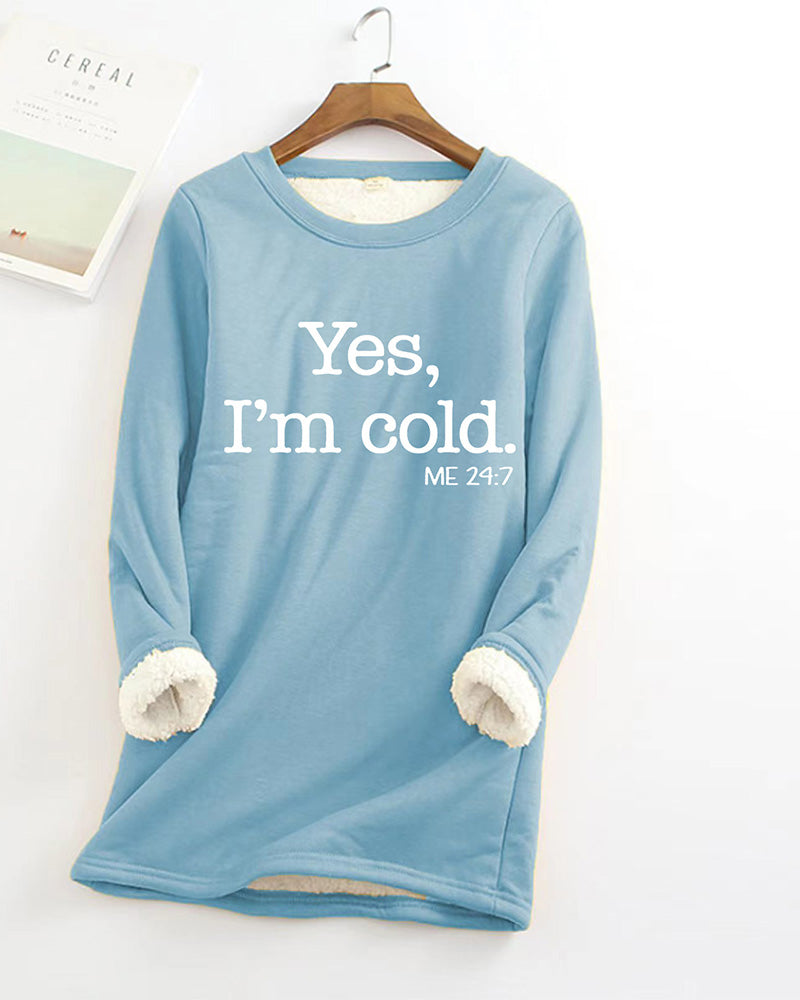 Sweat-shirt tendance imprimé texte anglais