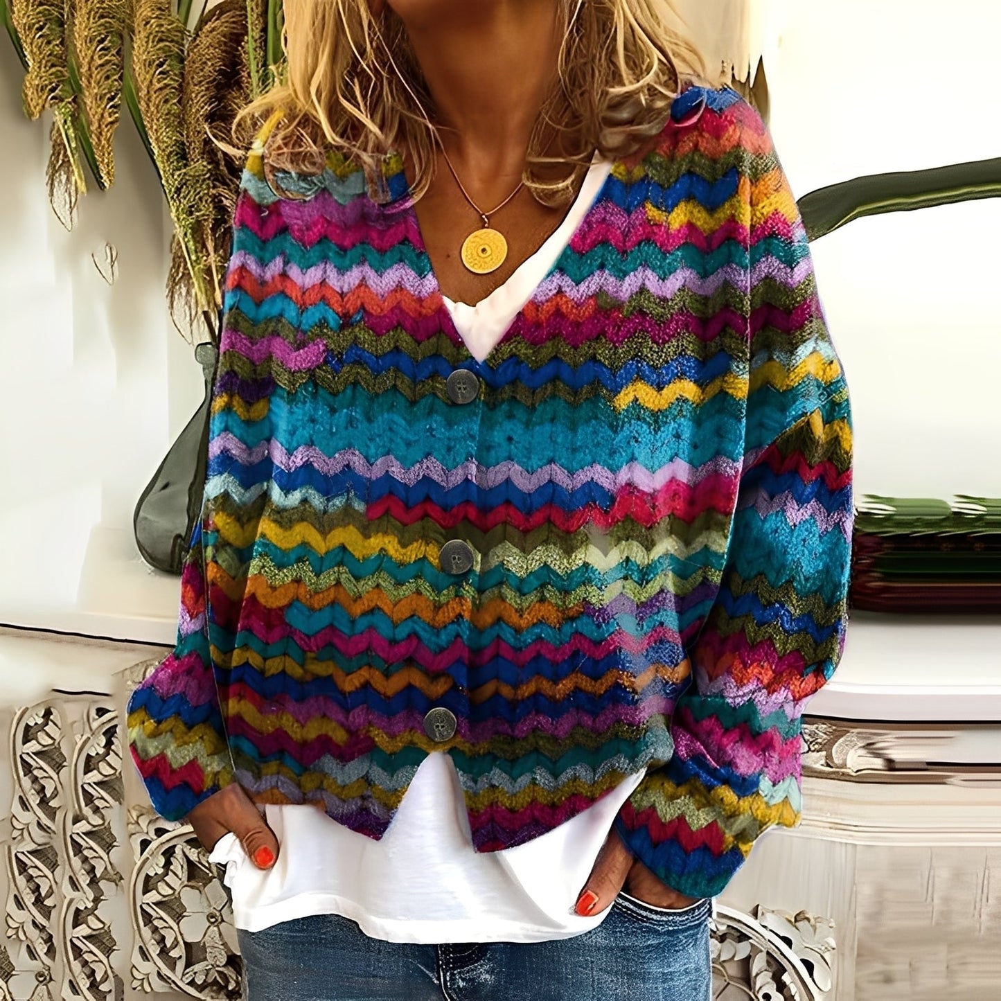 Pull-over femme Motif Doux Confortable