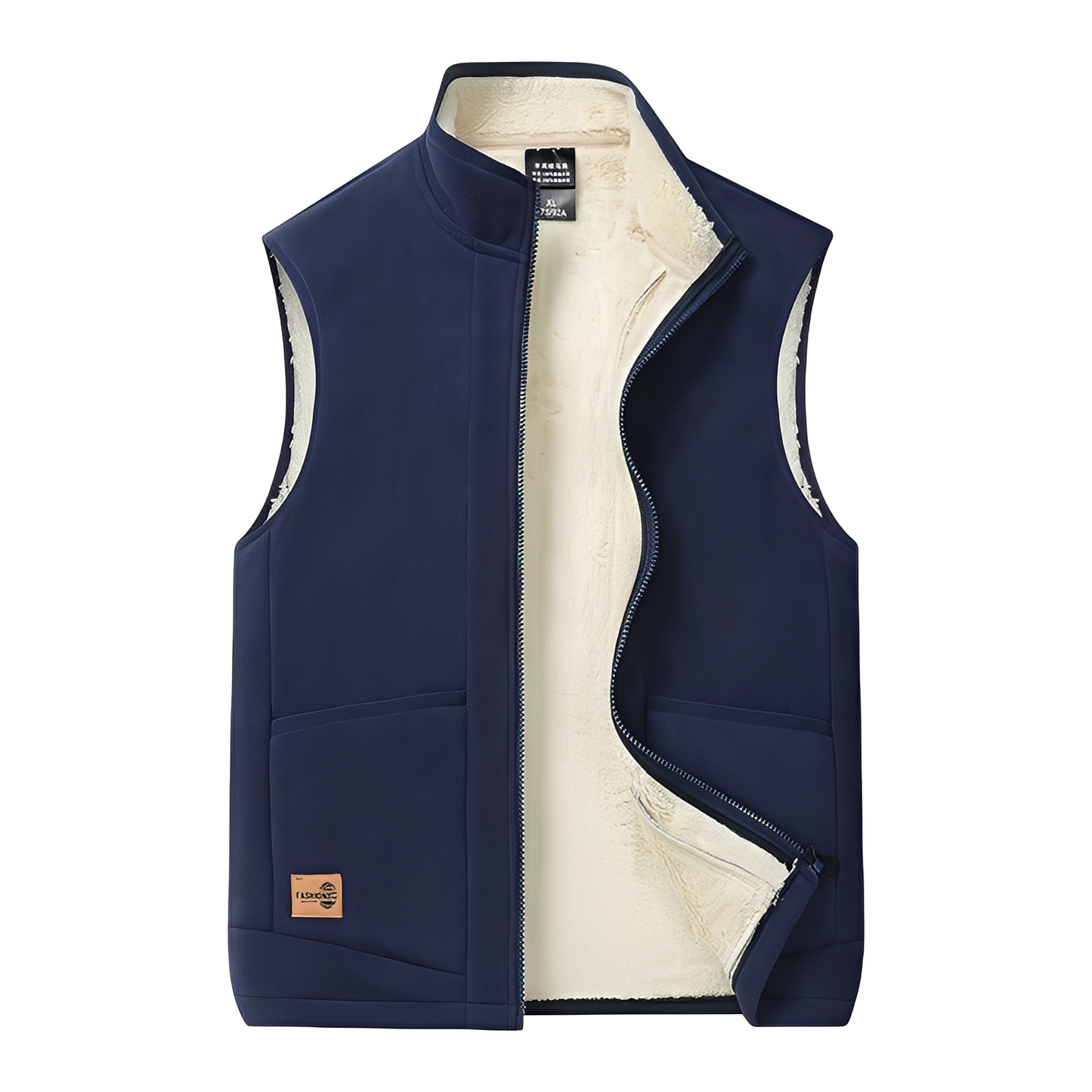 Gilet homme chaud et doublé moderne