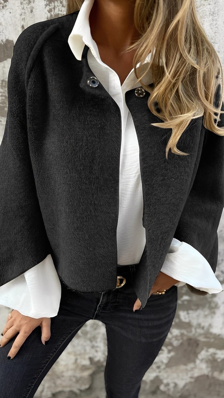 Veste femme en cachemire souple coupe confortable