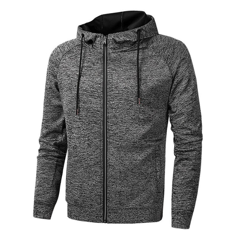 Veste décontractée à capuche pour homme