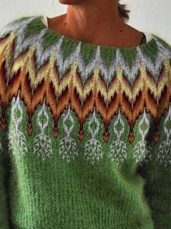 Retro Pullover Vintage Style - IdealeKleiden