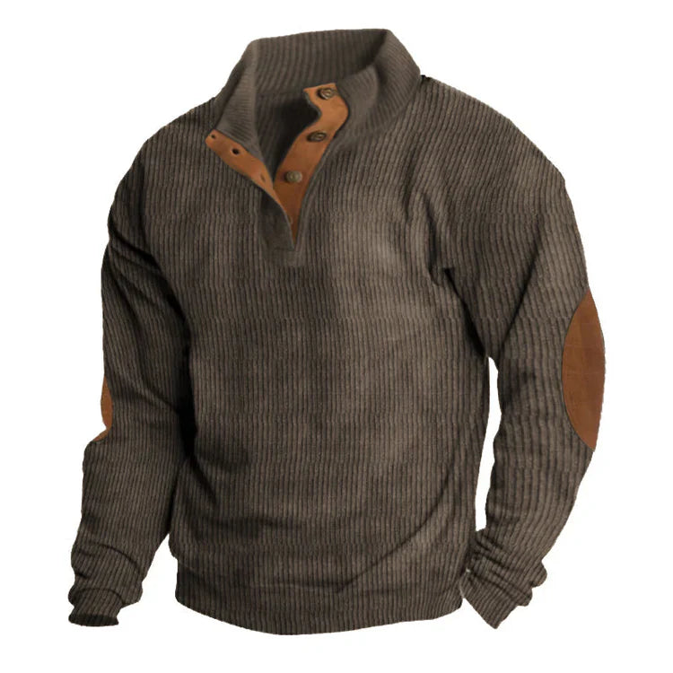 Pull-over d'extérieur pour homme chaud et isolant