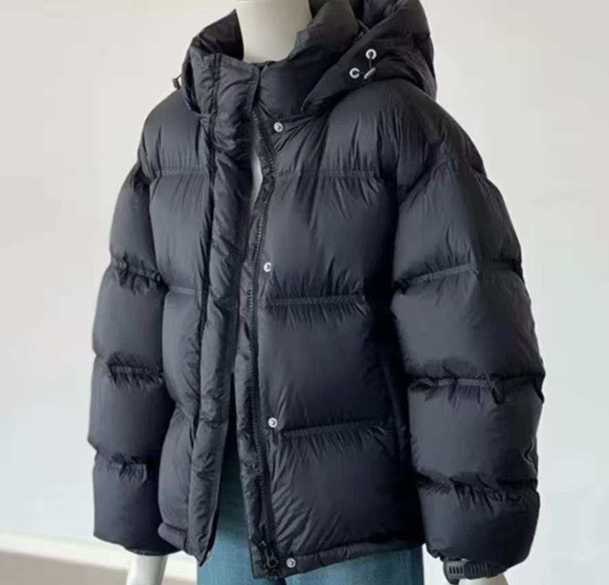 Damen Steppjacke Voluminöser Schnitt Elegant - IdealeKleiden