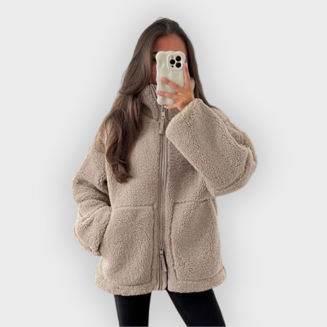 Veste polaire oversize chaude et confortable