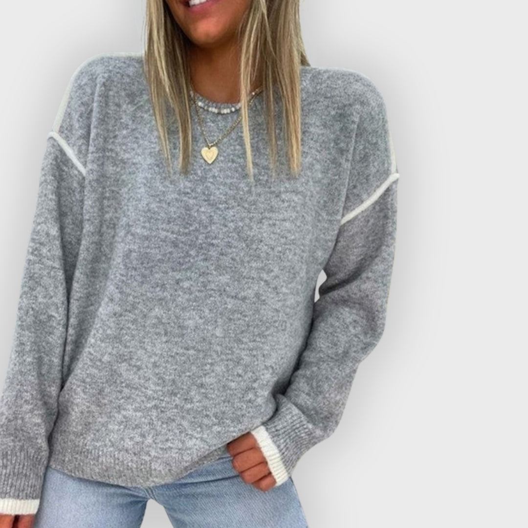 Bequemes Sweatshirt Langärmlig - IdealeKleiden