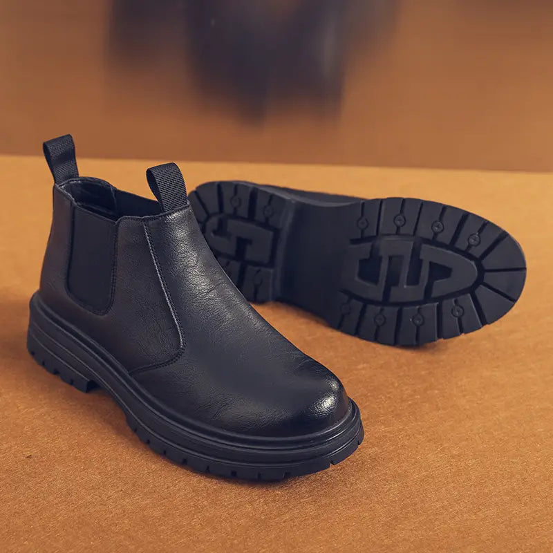 Bottes confortables pour hommes, design confortable