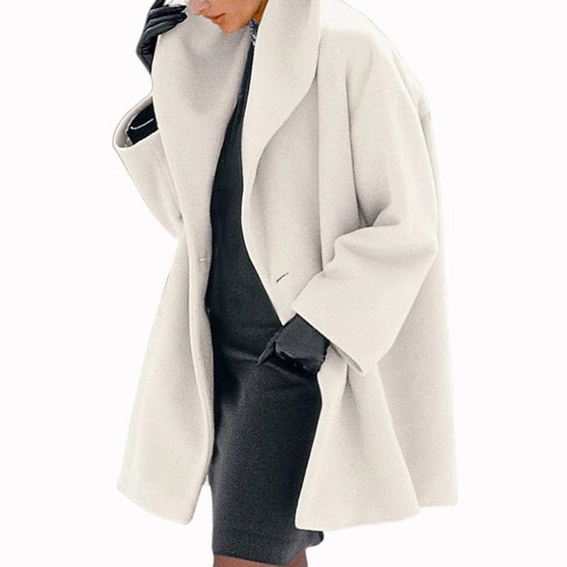 Élégant manteau d'hiver pour femme Intemporel Moderne