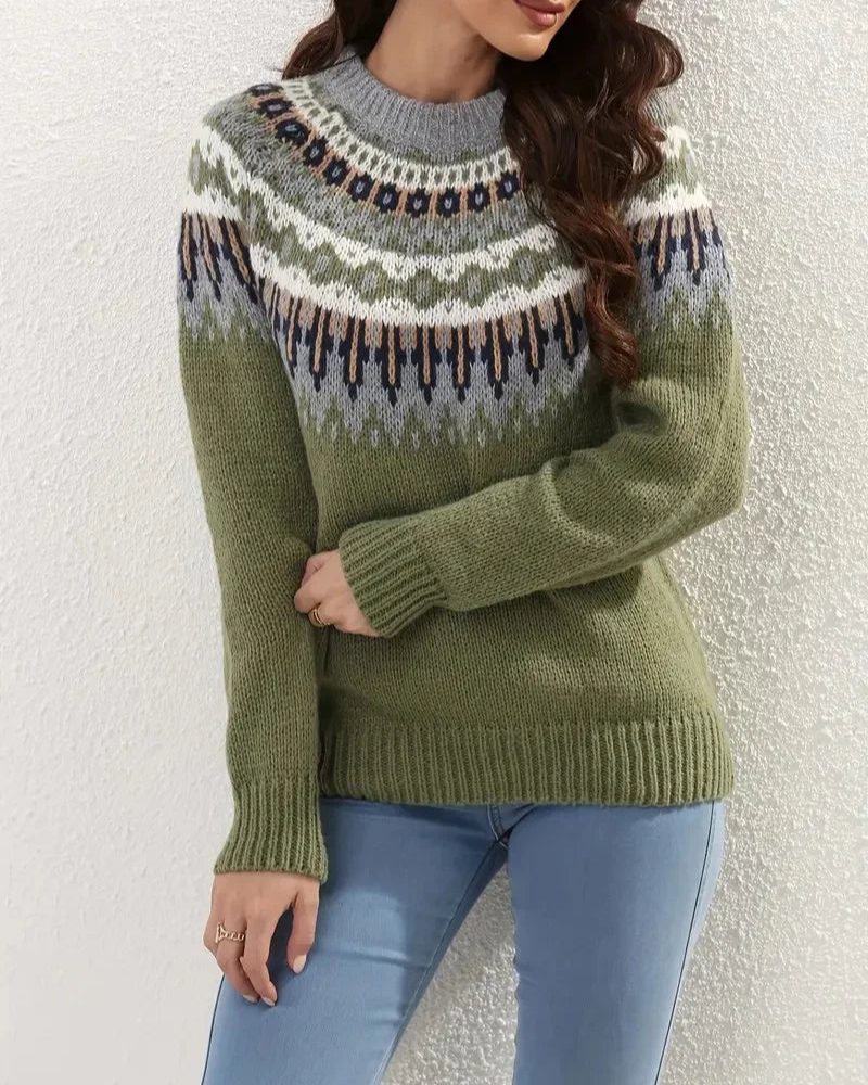 Maille élégante pour femme style vintage
