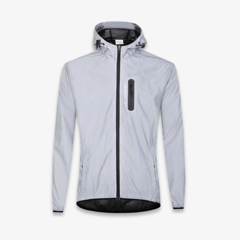 Veste de pluie réfléchissante et imperméable pour homme