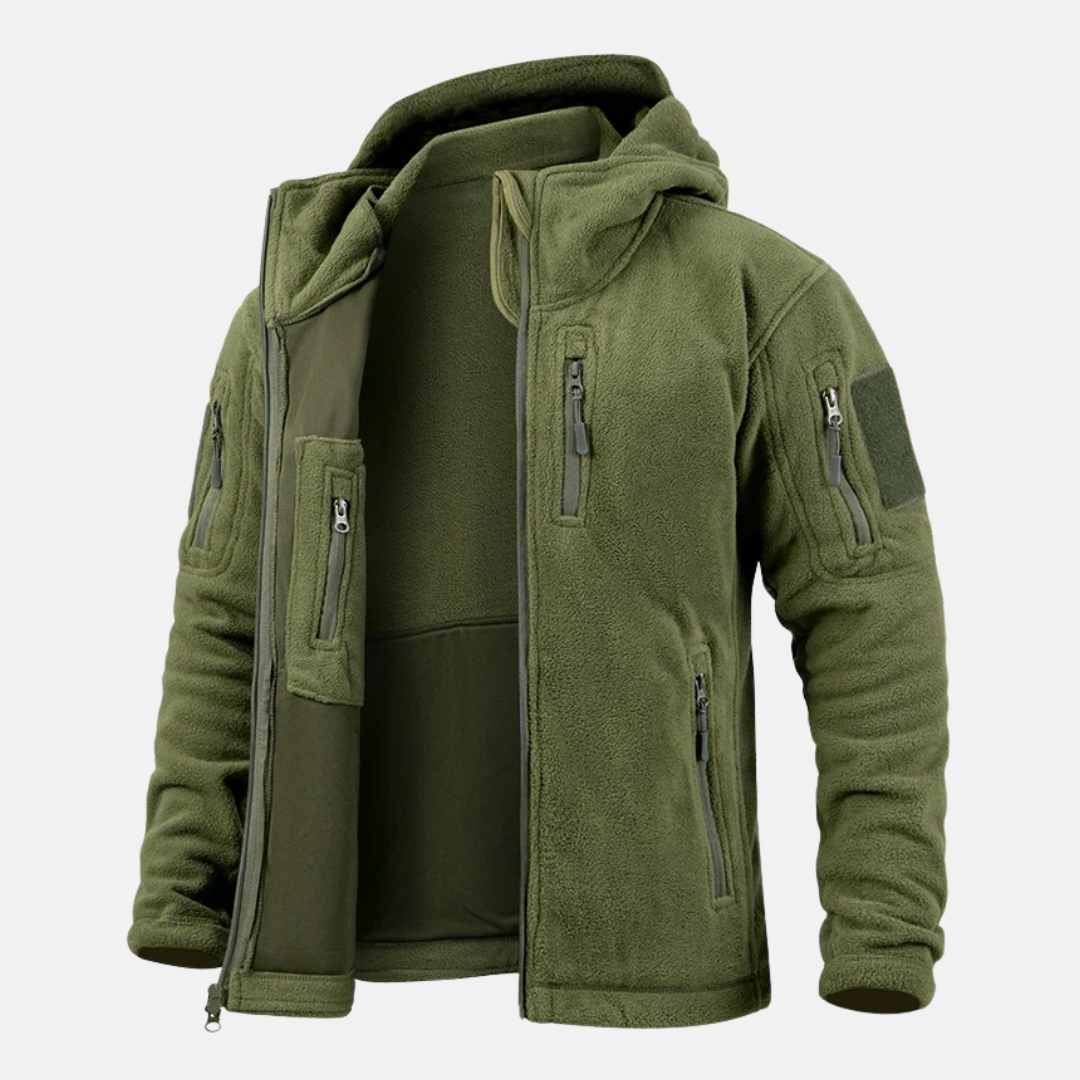 Veste tactique en polaire Sportive Coupe courte
