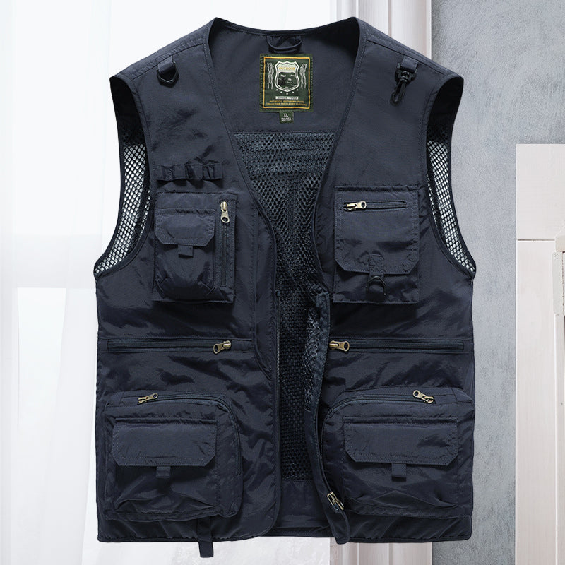 Gilet pratique avec poches en filet