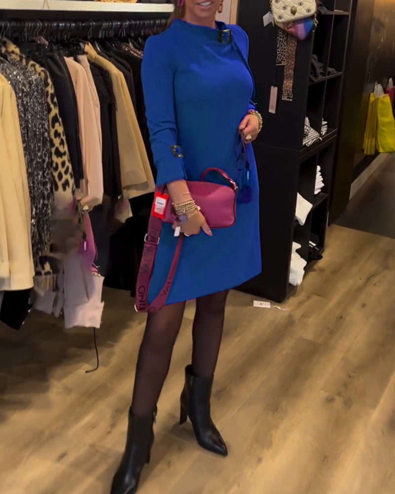 Robe d'été élégante Col rond