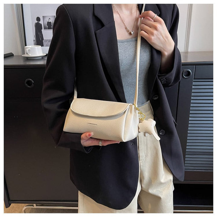 Élégant sac à main en cuir au design rétro