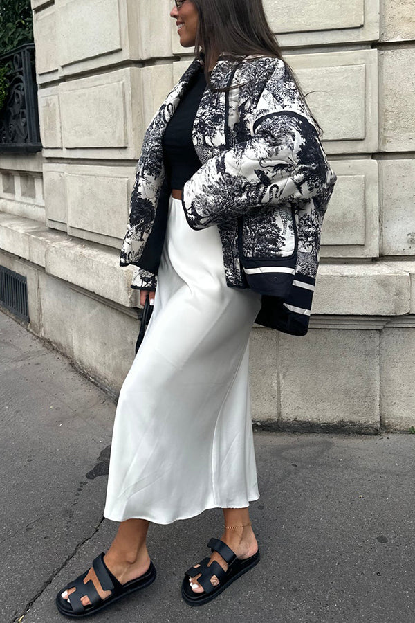 Sac en coton coloré avec motif musical