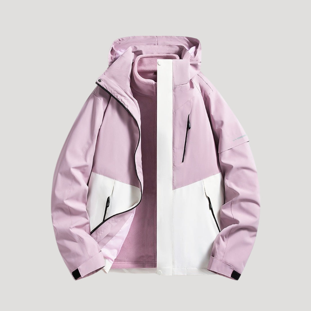 Veste coupe-vent imperméable pour femme