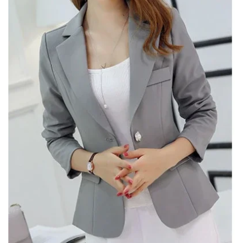 Blazer élégant pour femme modèle à un bouton