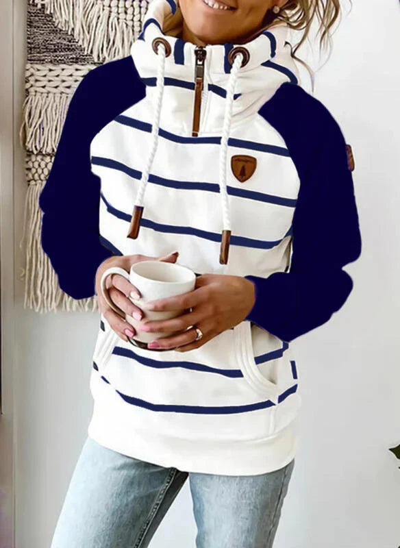 Janett | Pull moderne à rayures pour femme