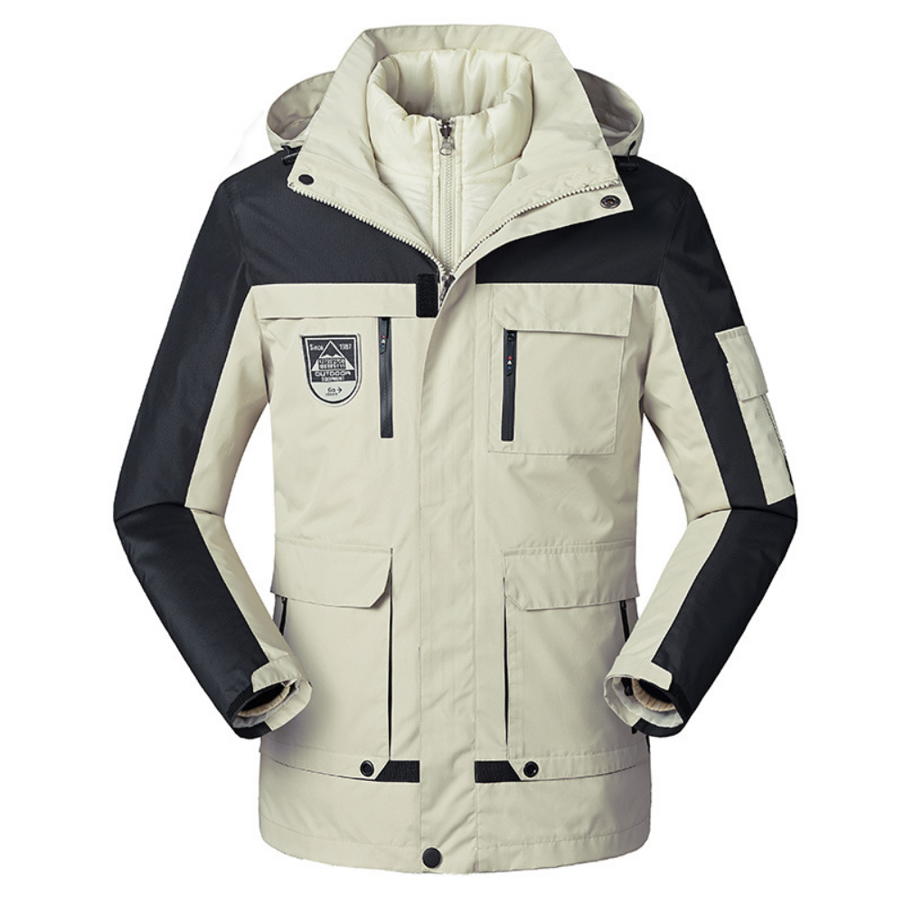 Veste d'hiver Gilet matelassé Élégant Voile