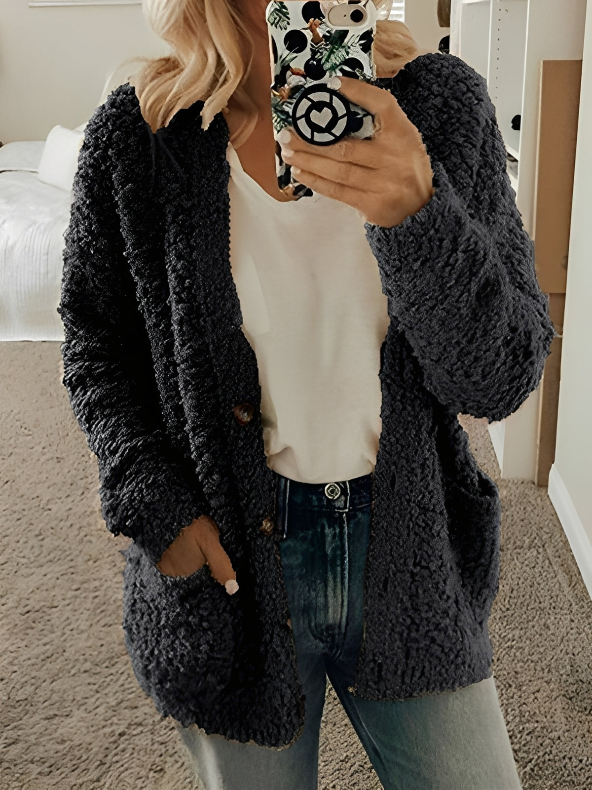 Cardigan décontracté chic pour femme
