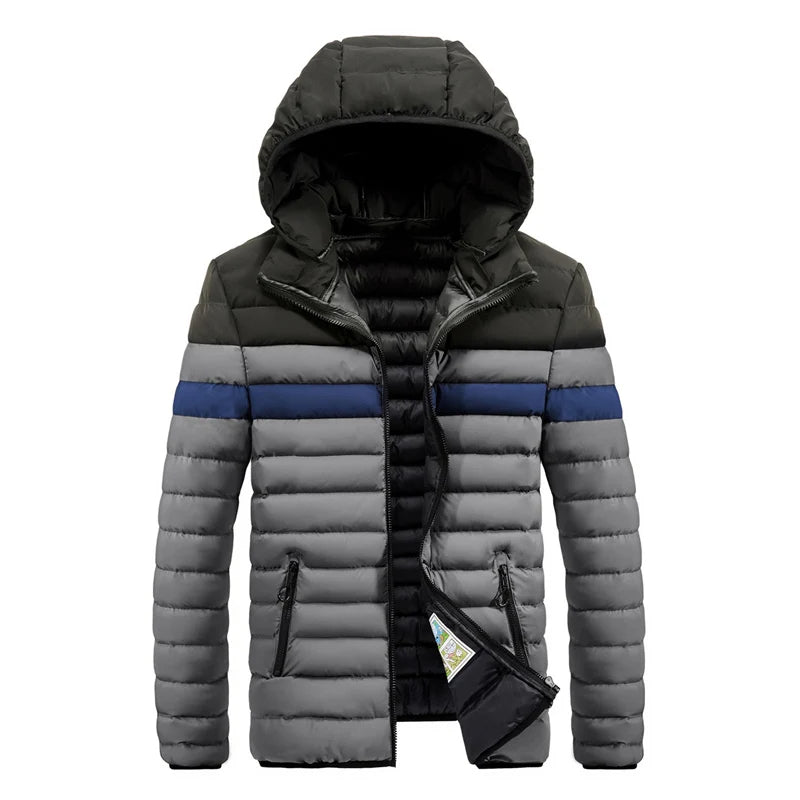 Veste d'hiver imperméable avec capuche