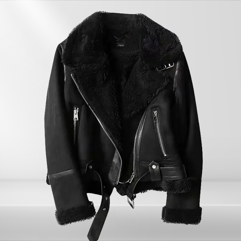 Veste polaire Sherpa douce pour femme