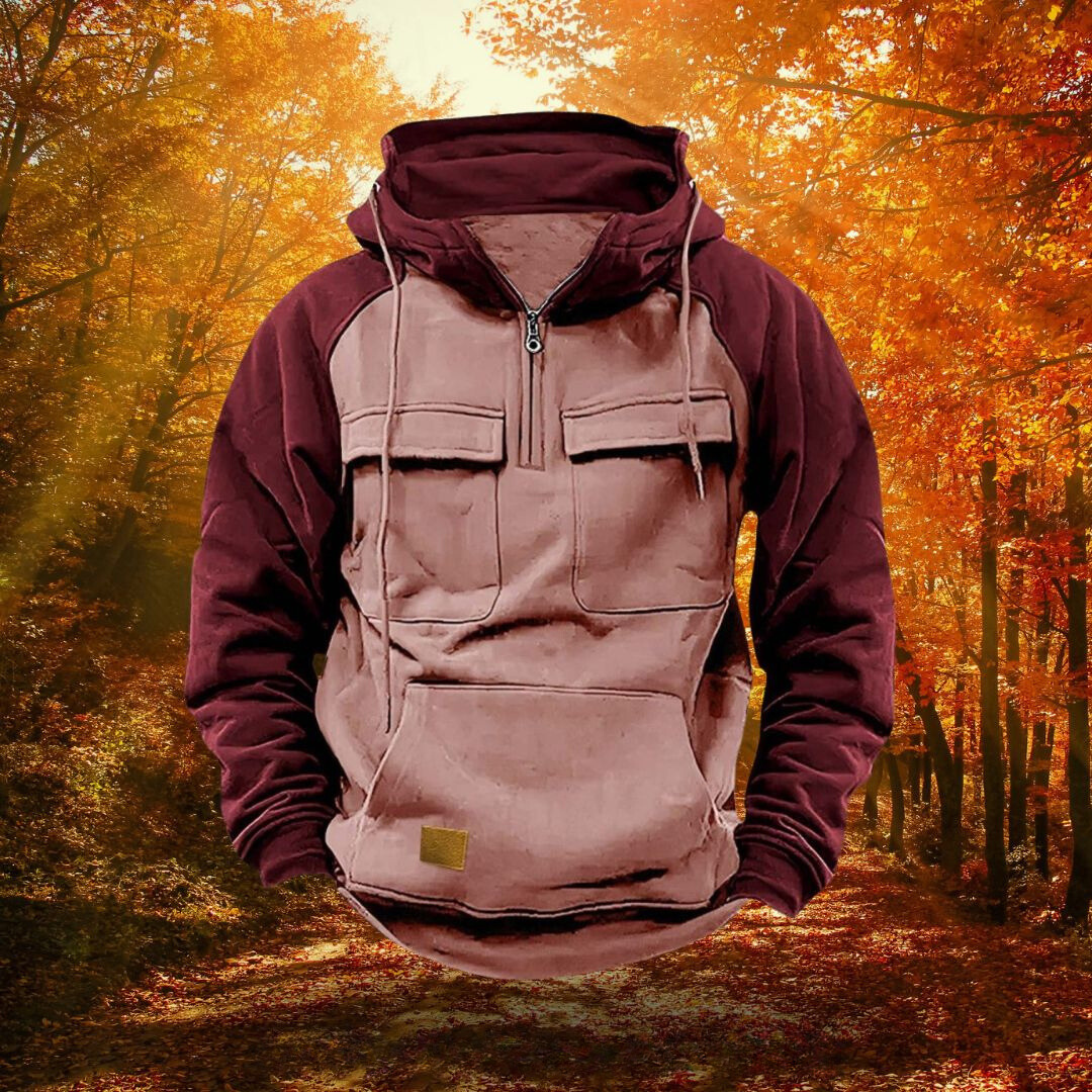 Hoodie de randonnée écologique pour homme