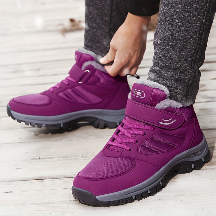 Chaussures de randonnée femme Isolation polaire chaude