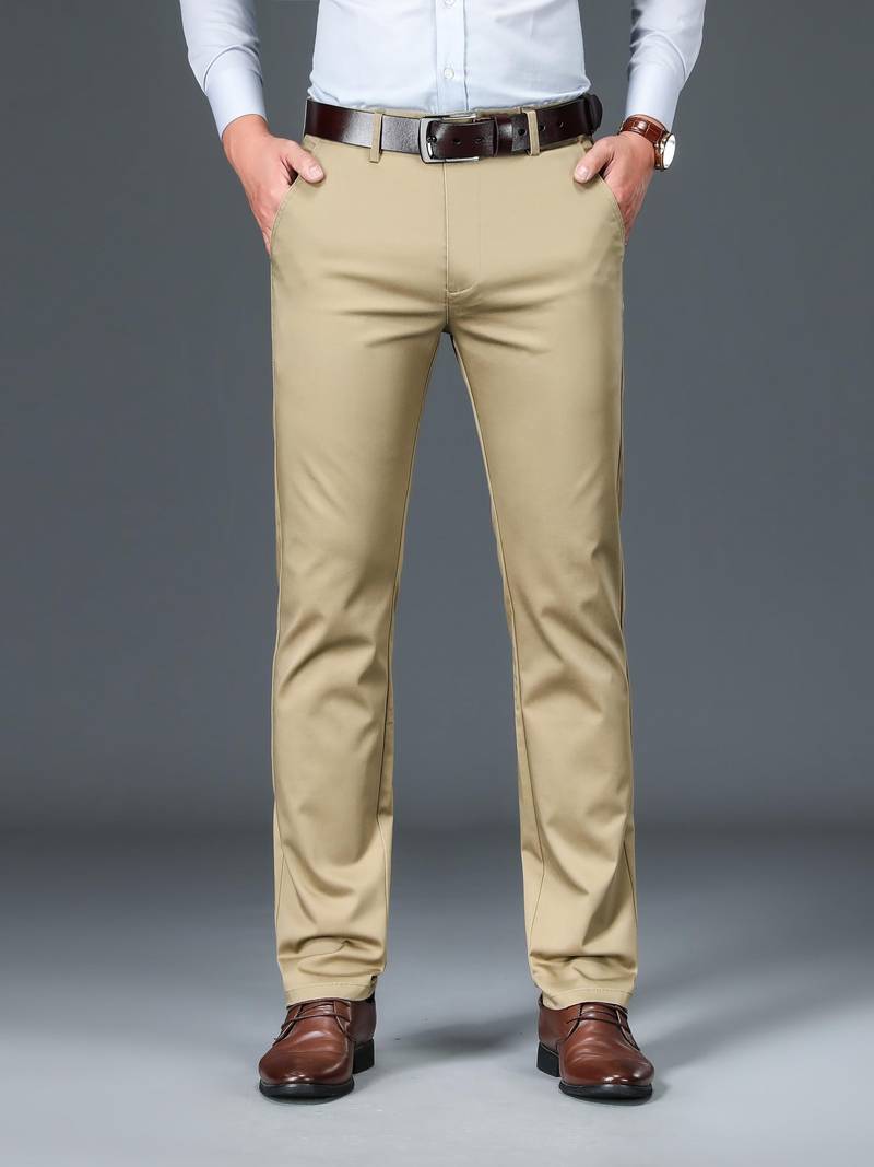 Pantalon de costume homme Coupe Classique Élégante