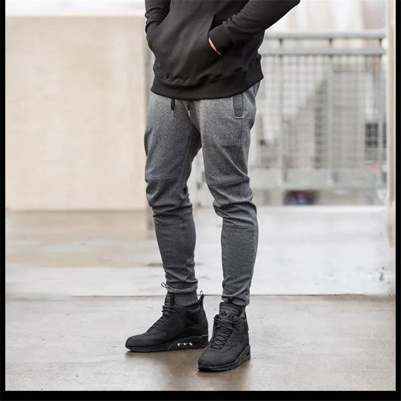Pantalon de jogging léger d'été avec cordon de serrage et poches