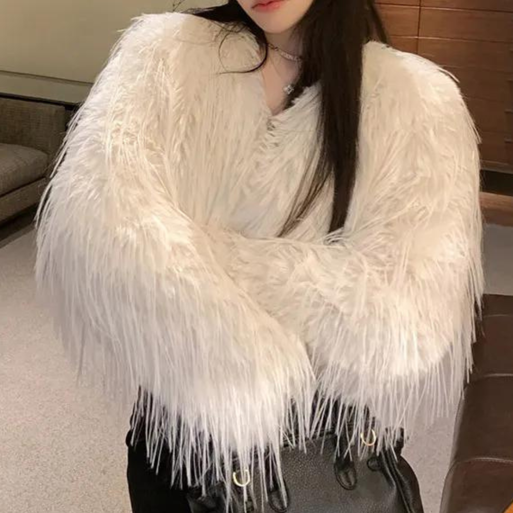 Veste courte tendance pour femme automne