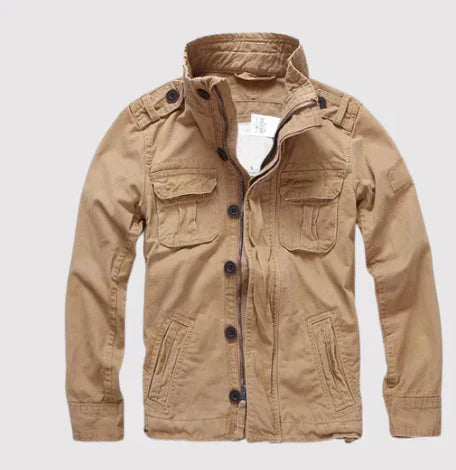 Veste en jean tendance coupe droite fermeture boutonnée