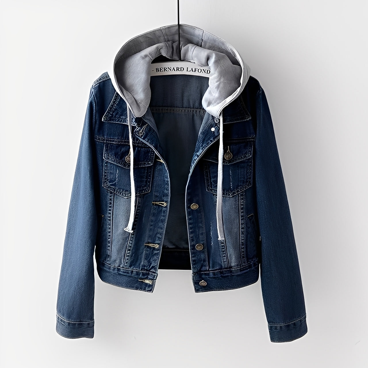 Veste femme tendance avec capuche amovible