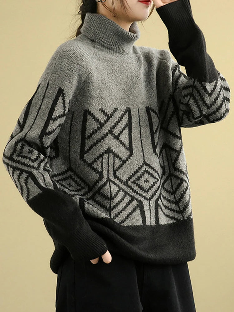 Écharpe femme Pull à col roulé