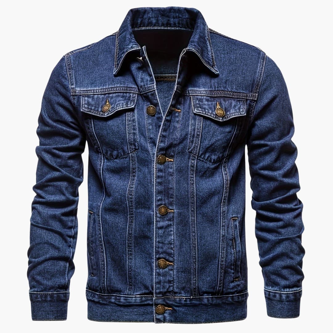 Veste en jean homme coupe slim et stylée