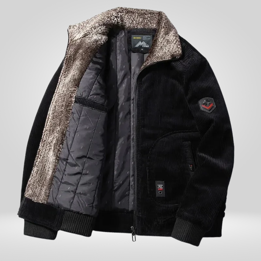 Blouson d'hiver pour hommes | Col élégant