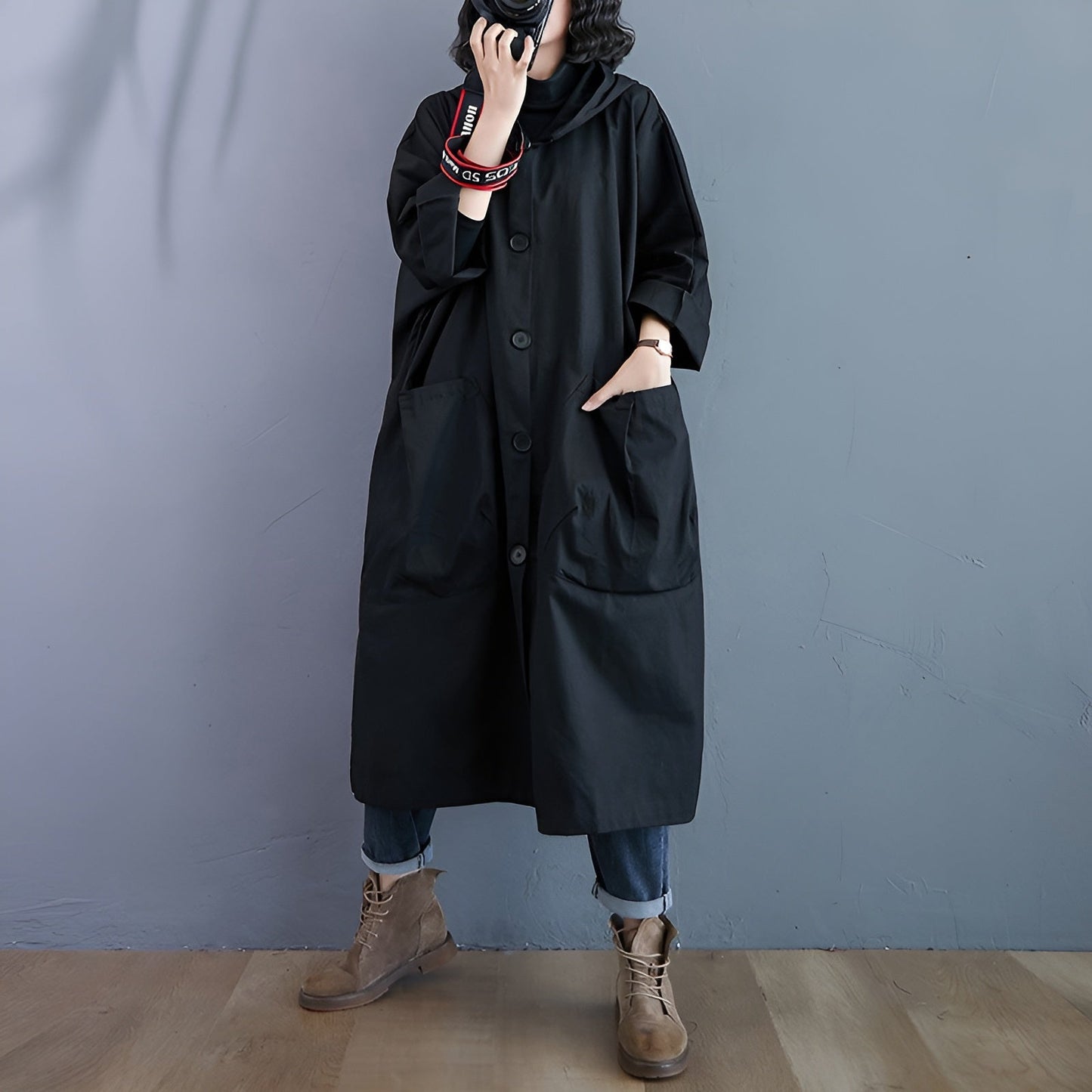 Veste de pluie stylée pour femme imperméable