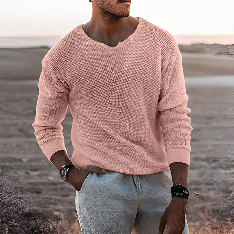 Pull élégant pour homme en cachemire chaud