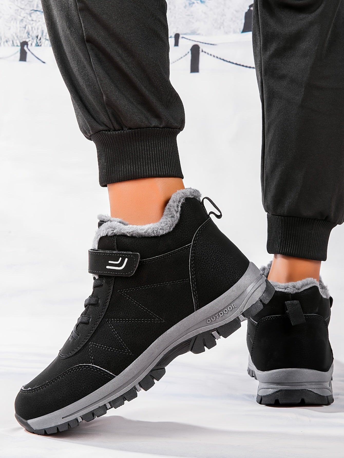 Chaussures de course confortables Antidérapantes Thermiques Orthopédiques