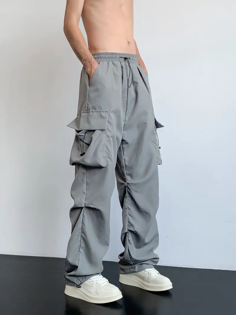 Pantalon cargo confortable style décontracté homme