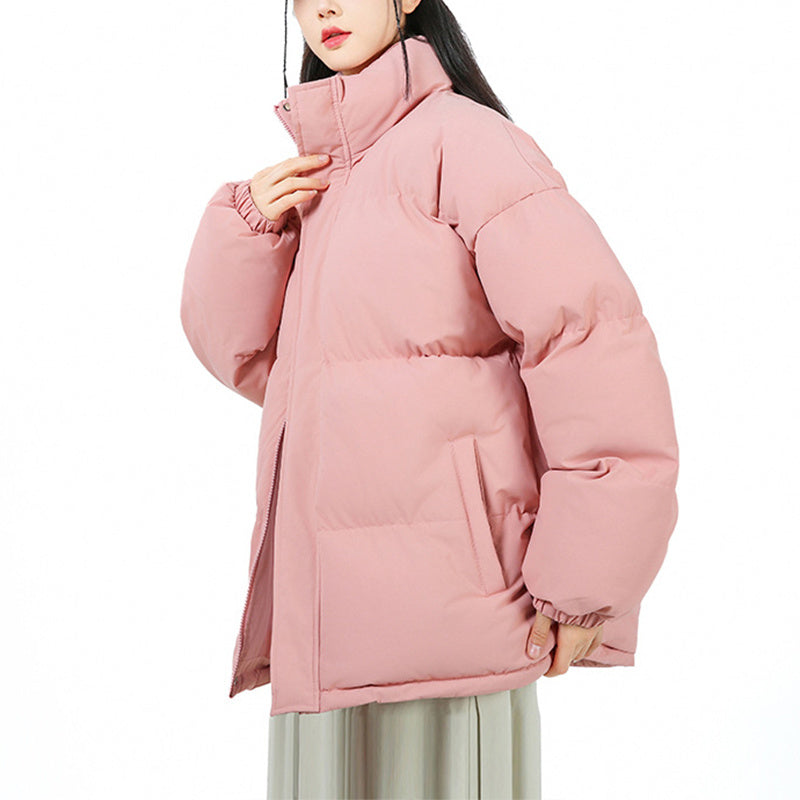 Doudoune oversize col montant chaude