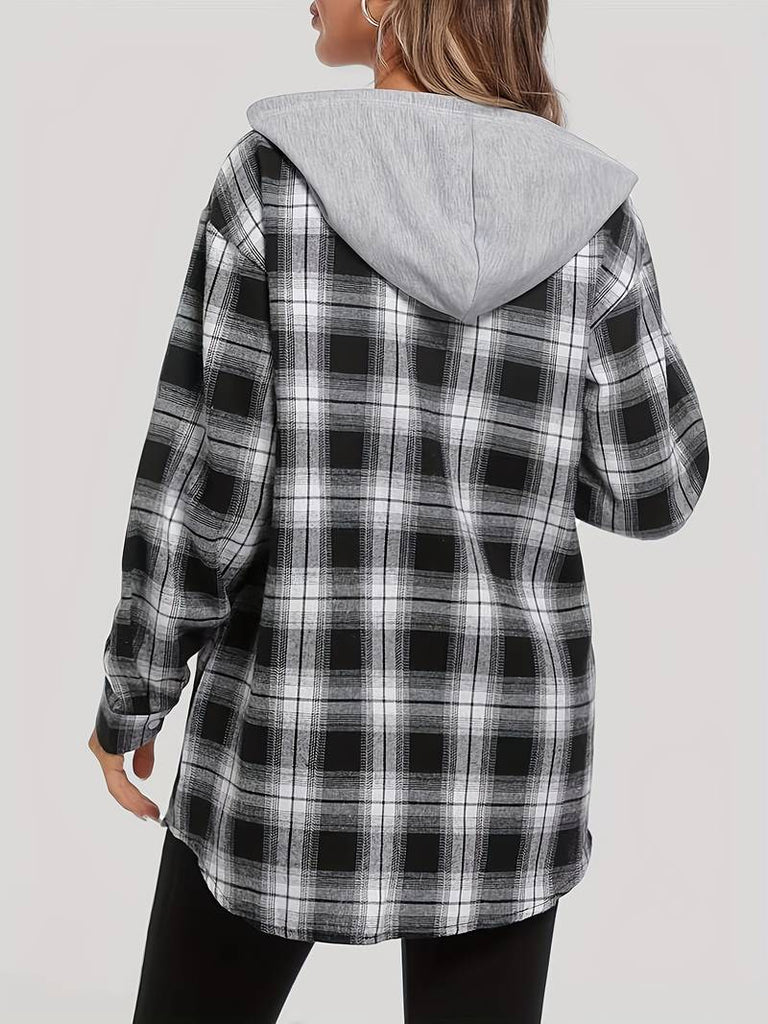 Stylische Kapuzenjacke Warm Wintermodell - IdealeKleiden