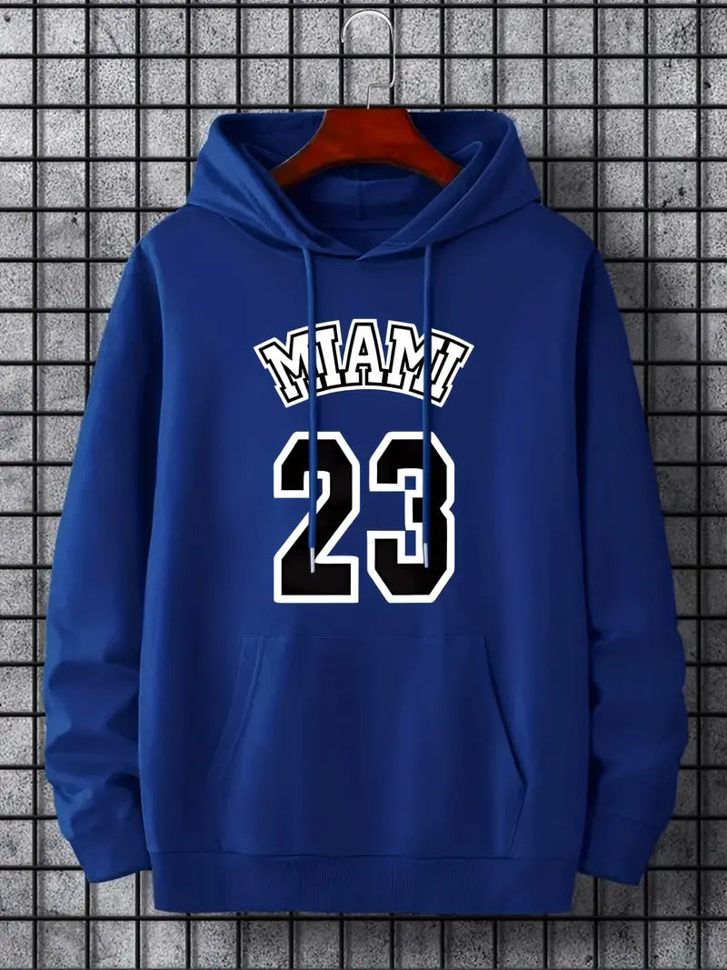 Sweat à capuche pour hommes Miami Style 23